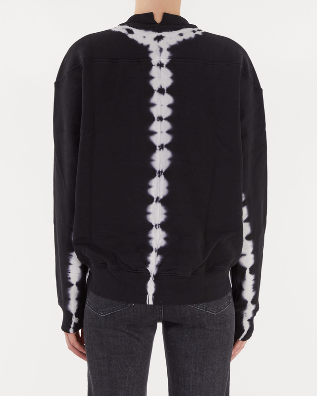 Proenza Schouler Sweatshirt Tie Dye Svart Vit Wakakuu