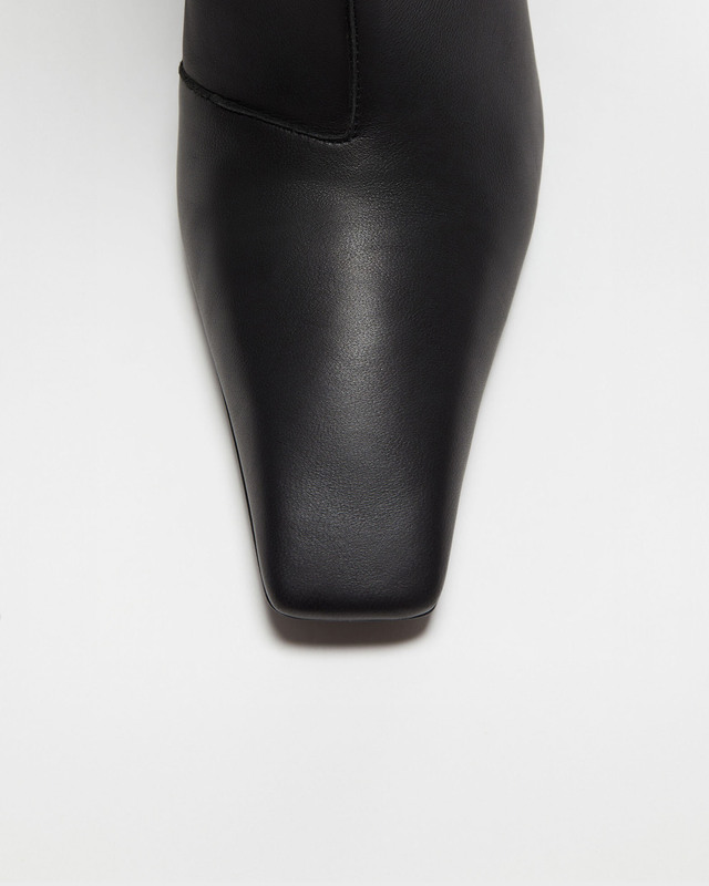 Acne Studios Stövlar Leather Pointed  Svart EUR 41