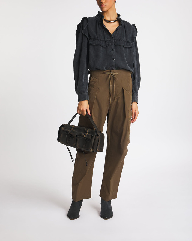 Isabel Marant Étoile Trousers Rebecca Khaki FR 40 (EUR 38)