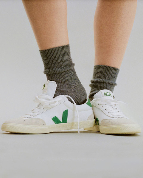 Sneakers Volley Vit/grön 2