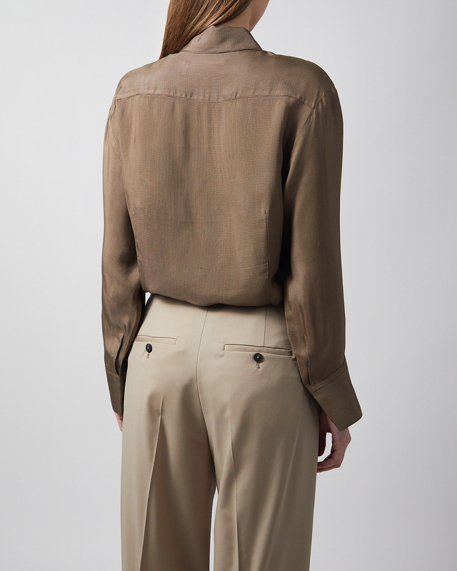 Shirt Relaxed Shaped Brun