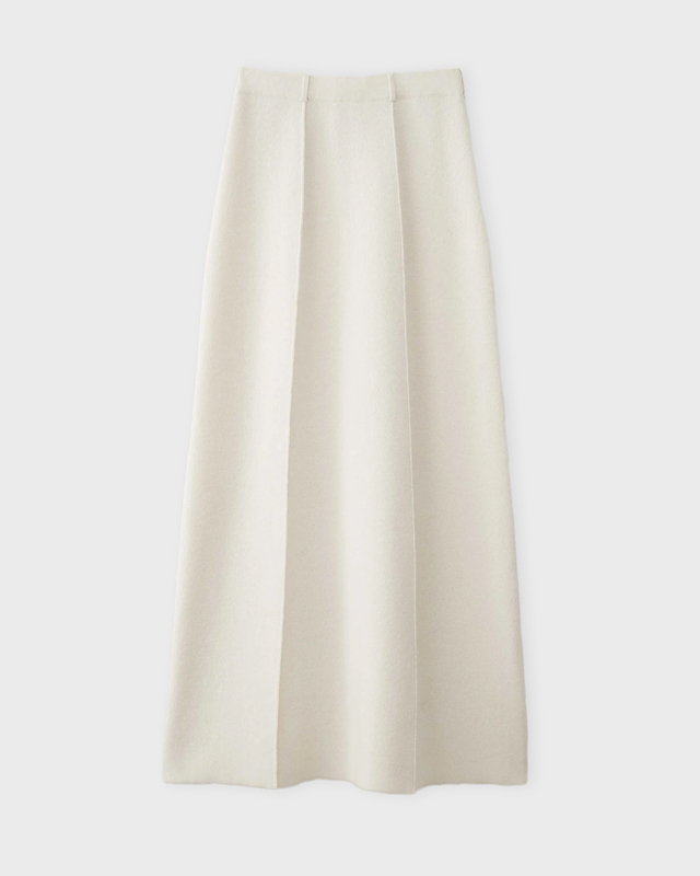 LISA YANG Skirt Ameline Cashmere White 1 (S-M)