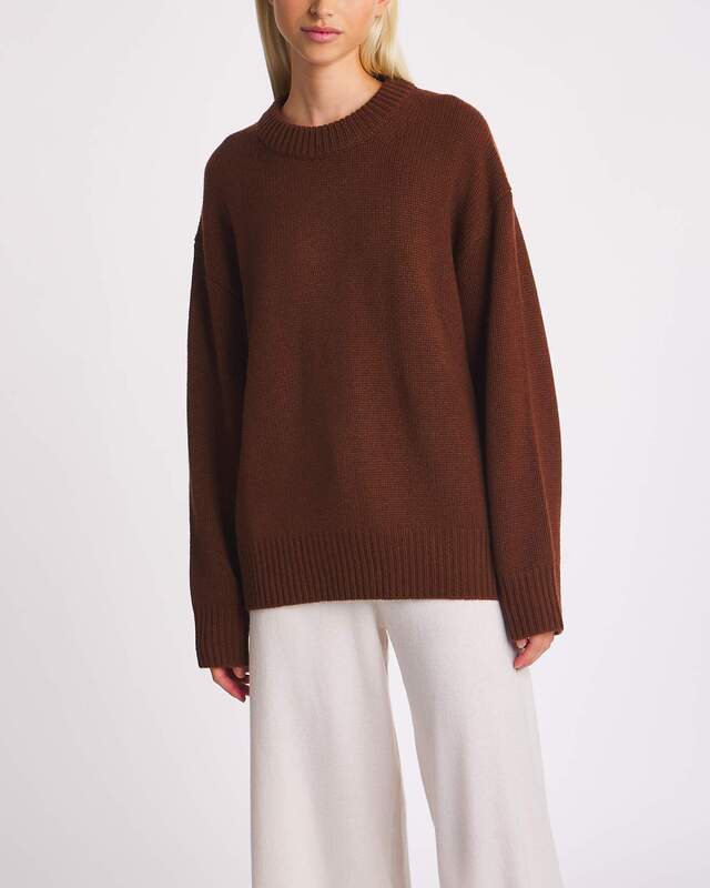 LISA YANG Tröja Renske Cashmere Brun 0 (XS-S)