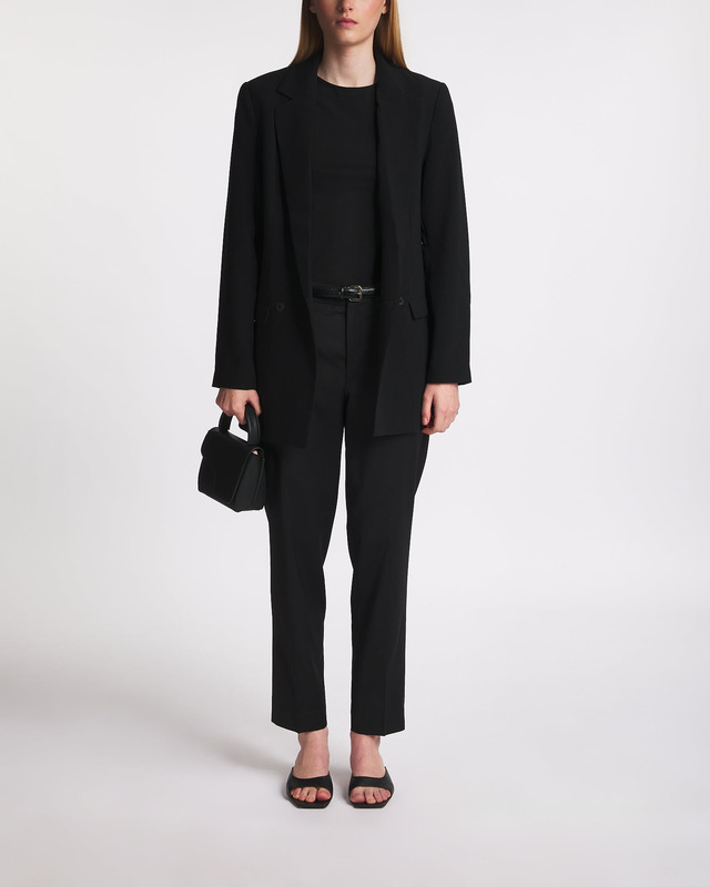 Filippa K Byxa Emma Cropped Wool Svart 36