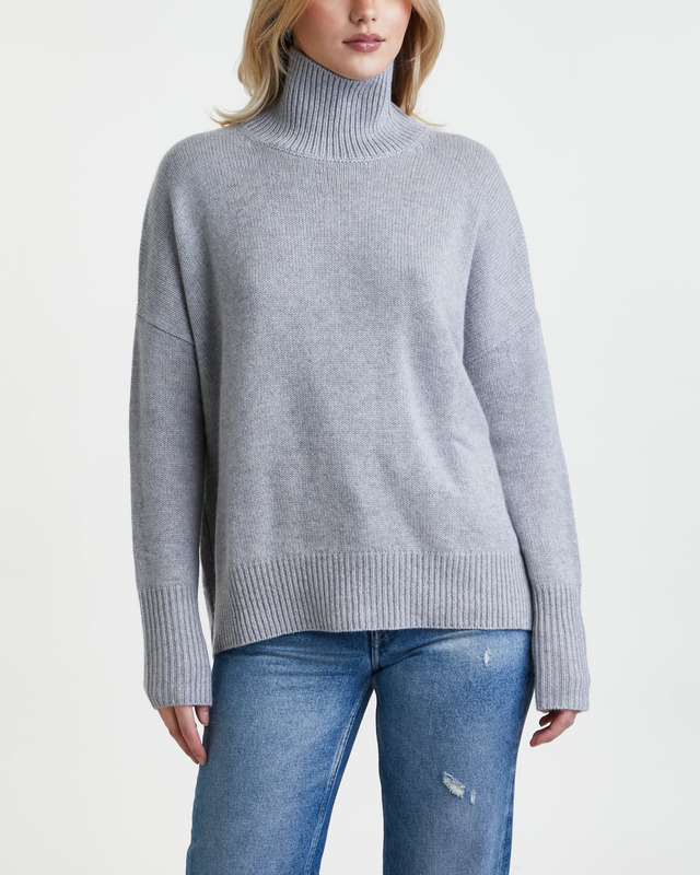 LISA YANG Sweater Heidi Grå Cashmere 0 (XS-S)