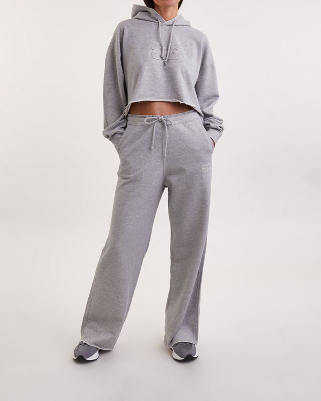 Paloma Melange Grey Isoli Wide Leg Pants