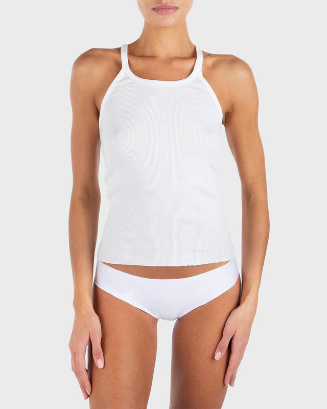 Éterne Topp Rib Tank Ivory L