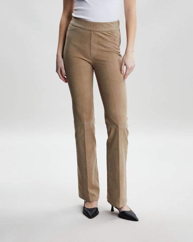 DANTE6 Trousers D6Dollman Suede Flared Sand 1 (XS)