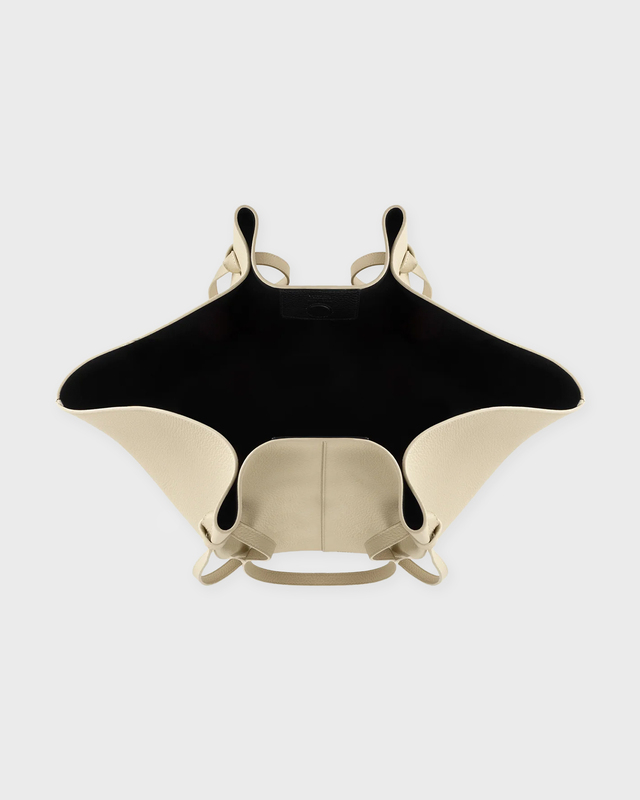 Bag XL Mochi Pebble Grain Leather Creme