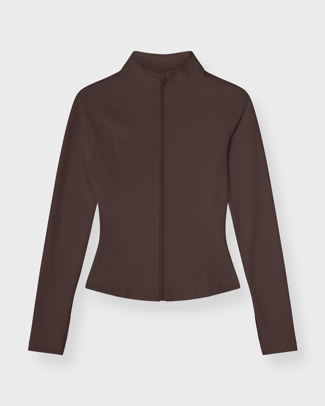Softsculpt Zip Jacket Espresso