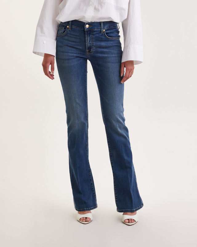 7 For All Mankind Jeans Bootcut Bair Eco Mörkblå 26