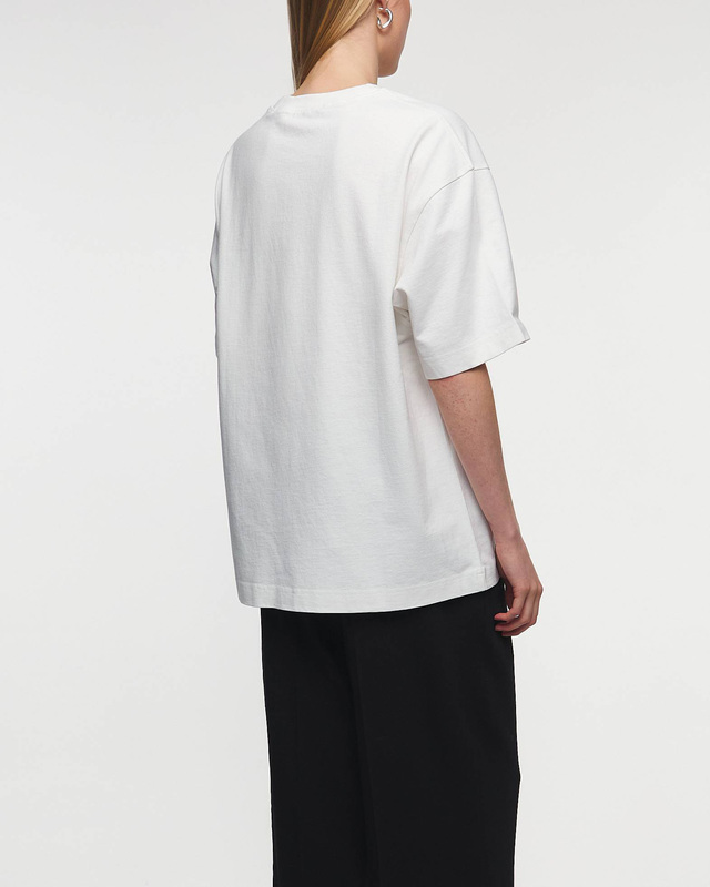 Acne Studios T-Shirt Relaxed Crewneck White S