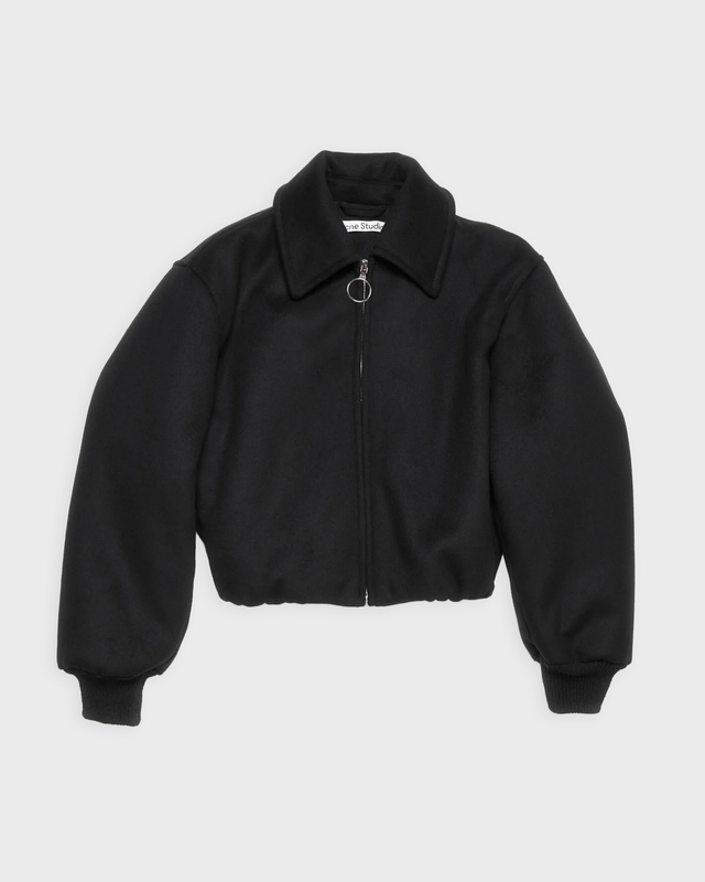 Acne Studios Jacka Wool Bomber Svart 38