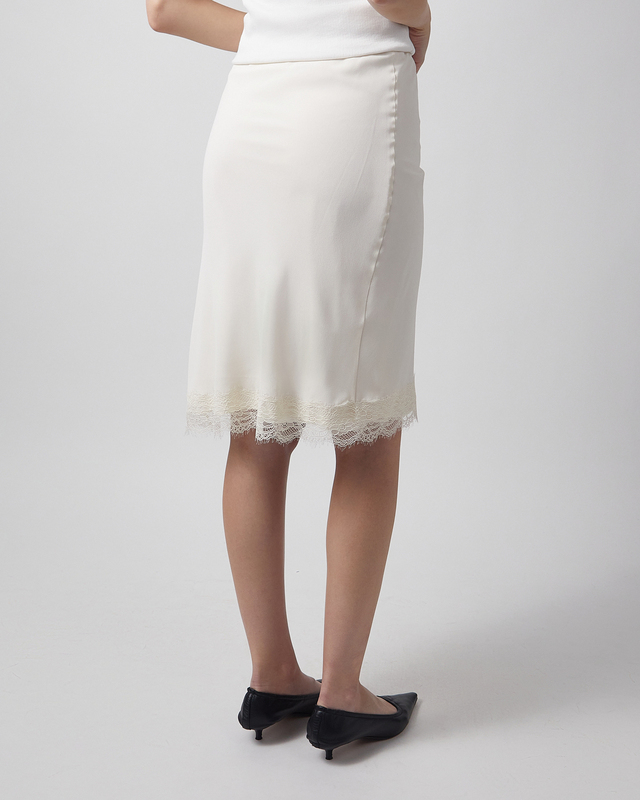 Kjol Lace Offwhite
