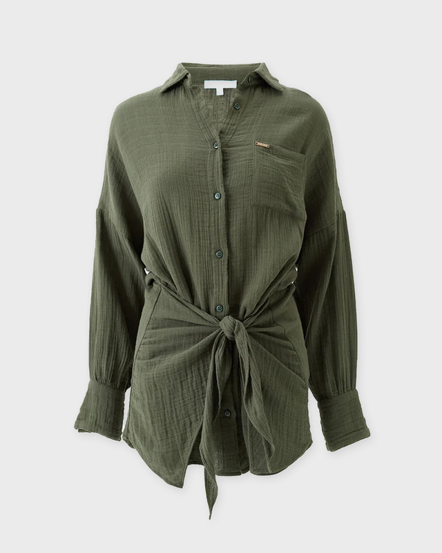 Dress Sara Cruise Olivgrön