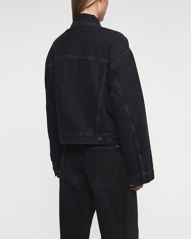 Acne Studios Jacka Relaxed Fit Denim  Svart 36