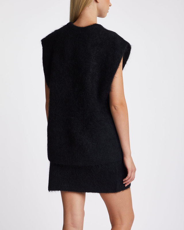 The Garment Bern Knit Top Black UK 6 (EUR 34)