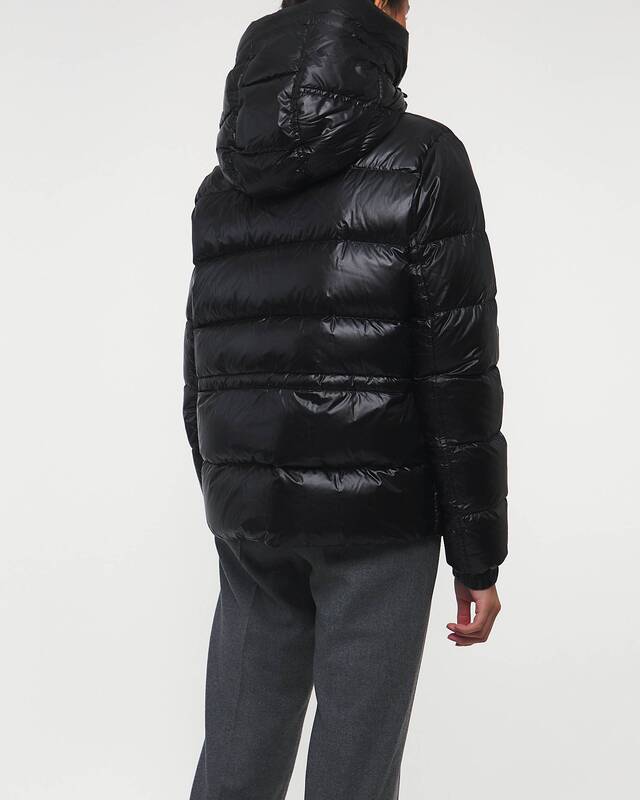 Moncler Jacket Biron Short Black MONCLER 0 (XS)