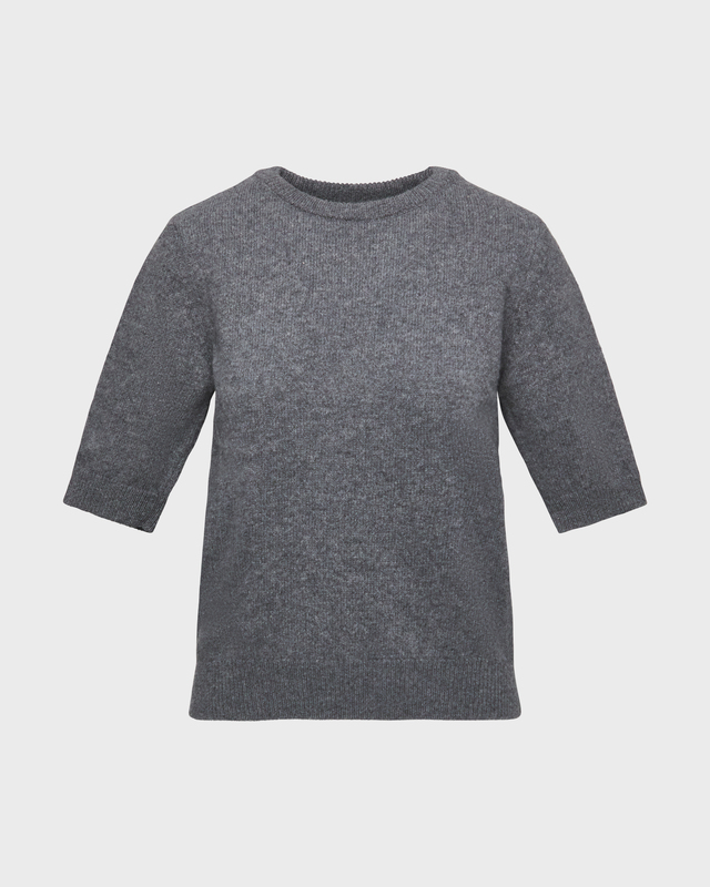 Wakakuu Icons Top London Wool Cashmere Grå M