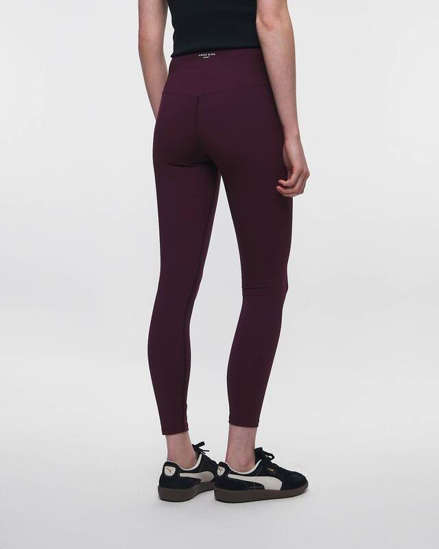 ANINE BING Leggings Blake Burgundy  XS