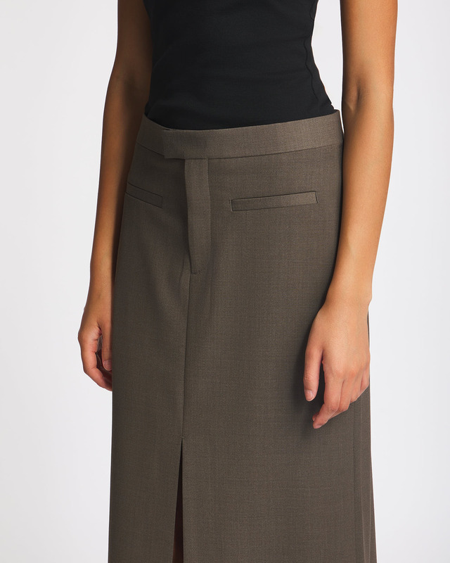 Filippa K Skirt Long Tailored Beige 42