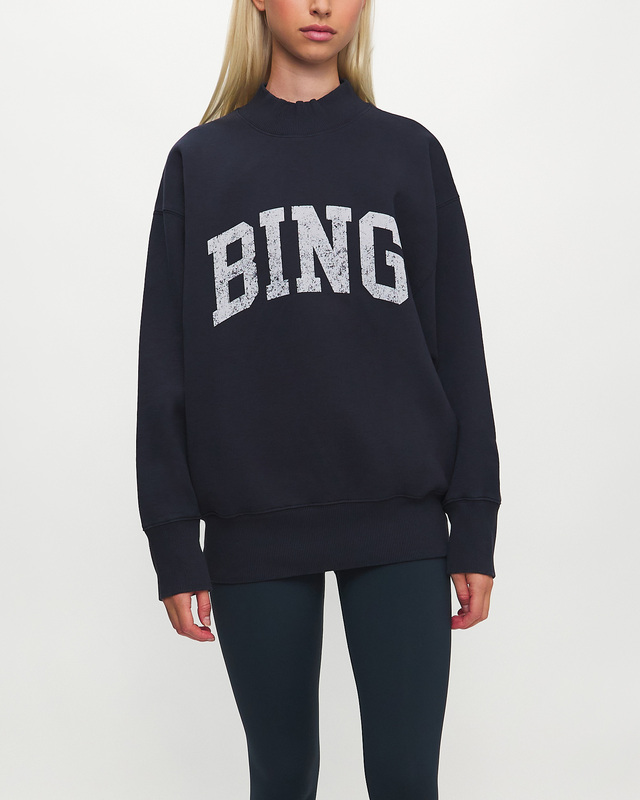 Anine Bing Sweatshirt Bradie Bing Navy S