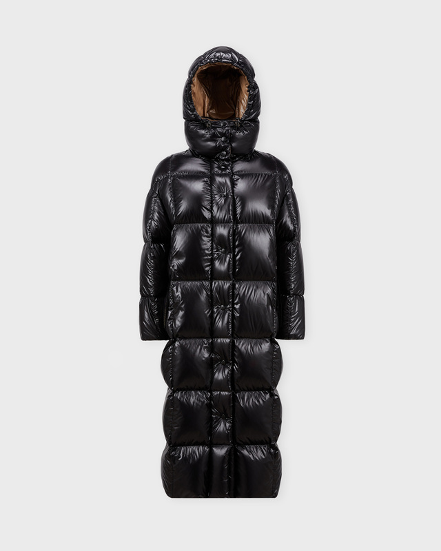 Moncler Jacka Parnaiba Long Coat Svart MONCLER 1 (S)