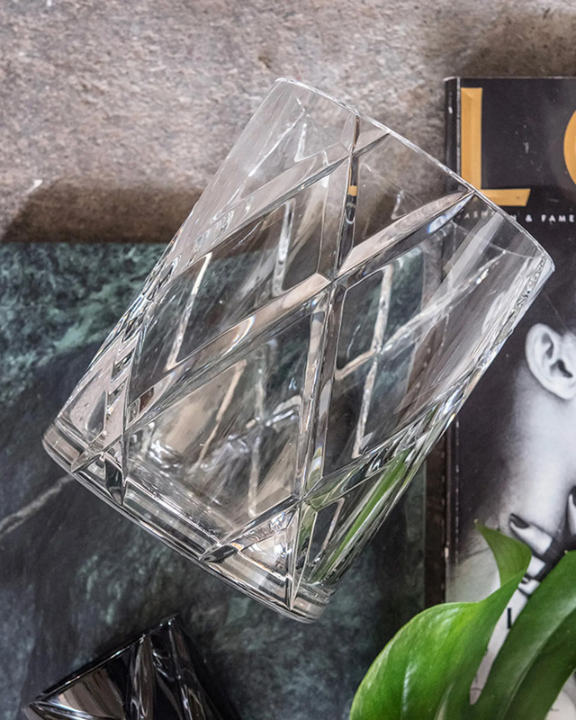 Ljuslykta Hurricane Crystal Boule Medium  Clear