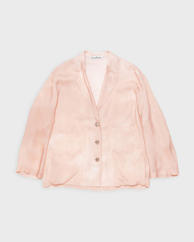 Acne Studios Blazer Relaxed Print Light pink 34