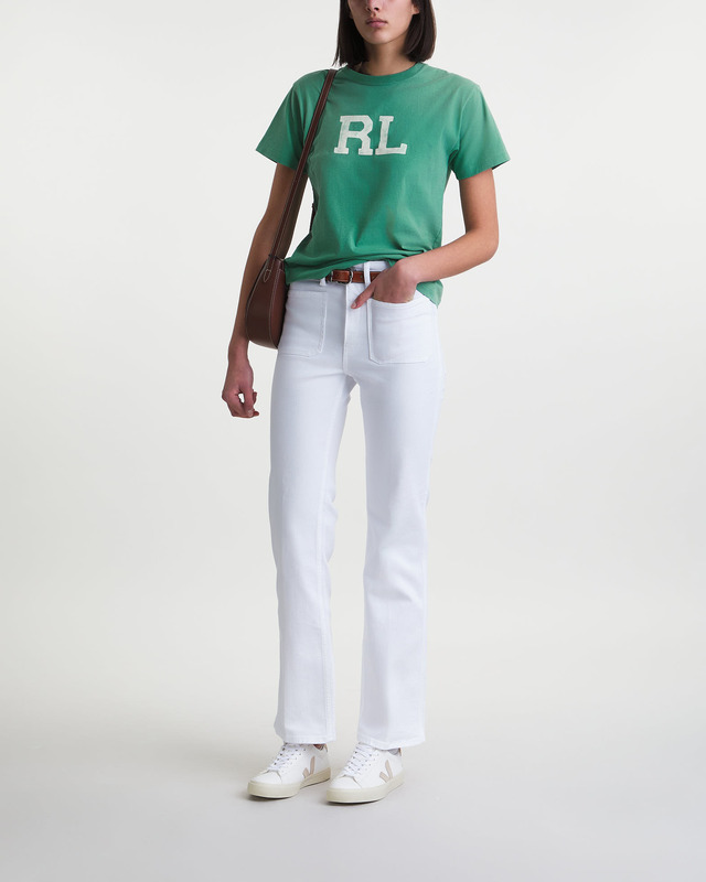 Polo Ralph Lauren T-Shirt RL Logo Short Sleeve Jersey Grön XS