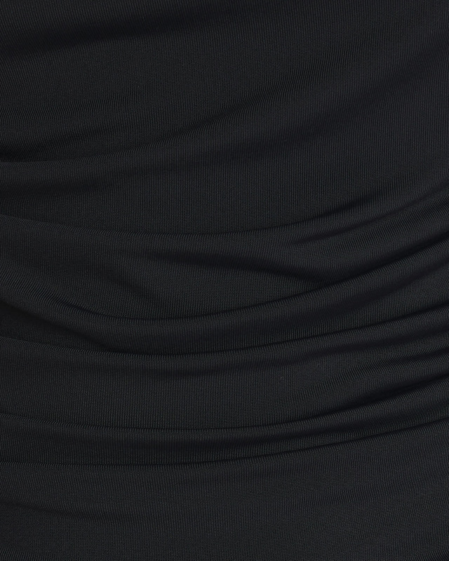 Magda Butrym Top One Shoulder T-Shirt Black FR 36 (EUR 34)