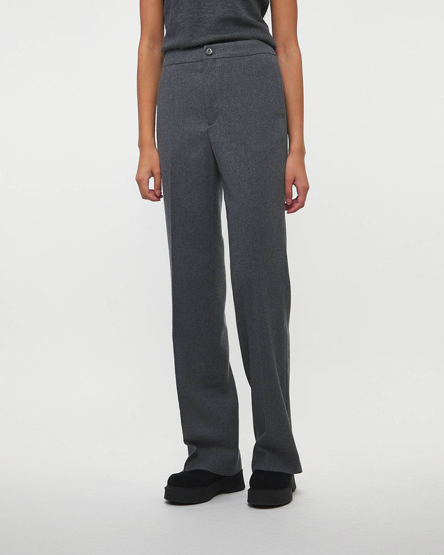 Moncler Trousers Wool Flannel  Charcoal IT 44 (EUR 38)