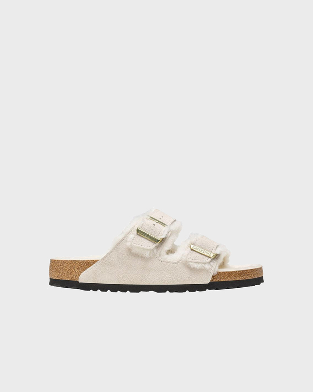 Birkenstock Arizona Shearling Antique Vit EUR 41