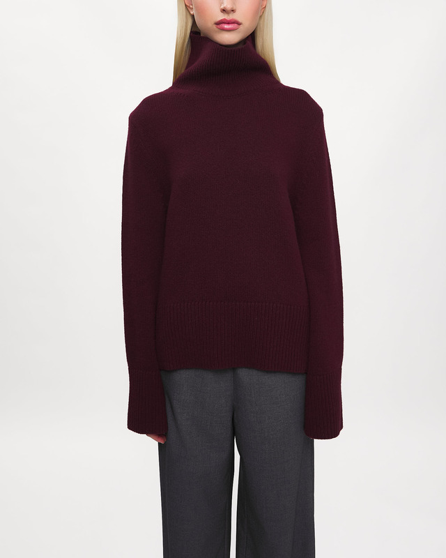 Wakakuu Icons Sweater Uma Wool Cashmere Burgundy  S