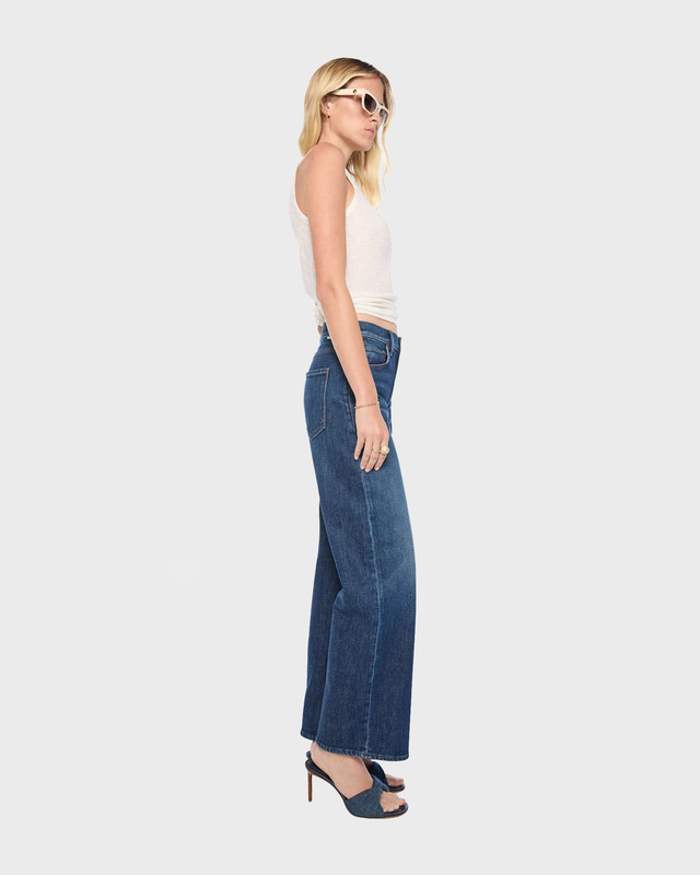 Jeans The Mid Rise Lasso Sneak That Belongs In A Museum Mørkeblå vask