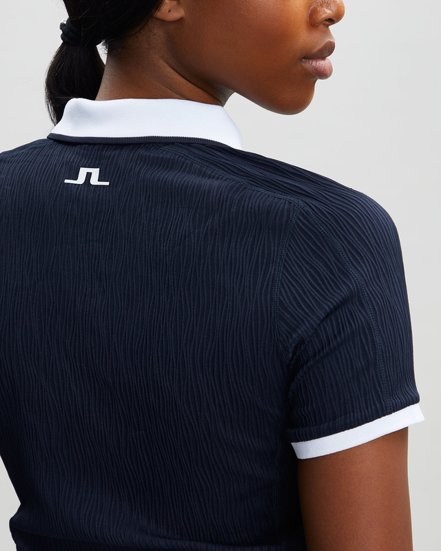 J Lindeberg Top Izara Polo Navy XL