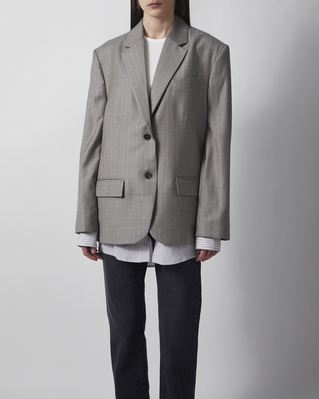Blazer Layered Suit Grey