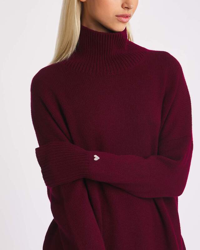 LISA YANG Sweater Heidi Cashmere Röd 2 (M-L)