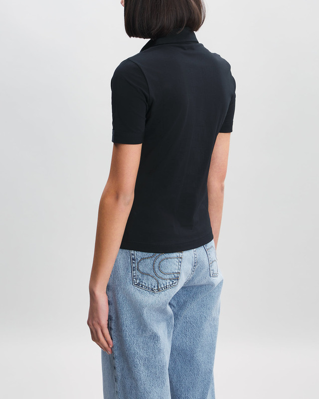 Filippa K Shirt Jersey Short Sleeve Svart XL