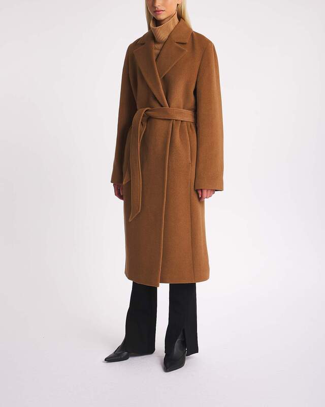 Filippa K Coat Soft Wool Belted WAKAKUU