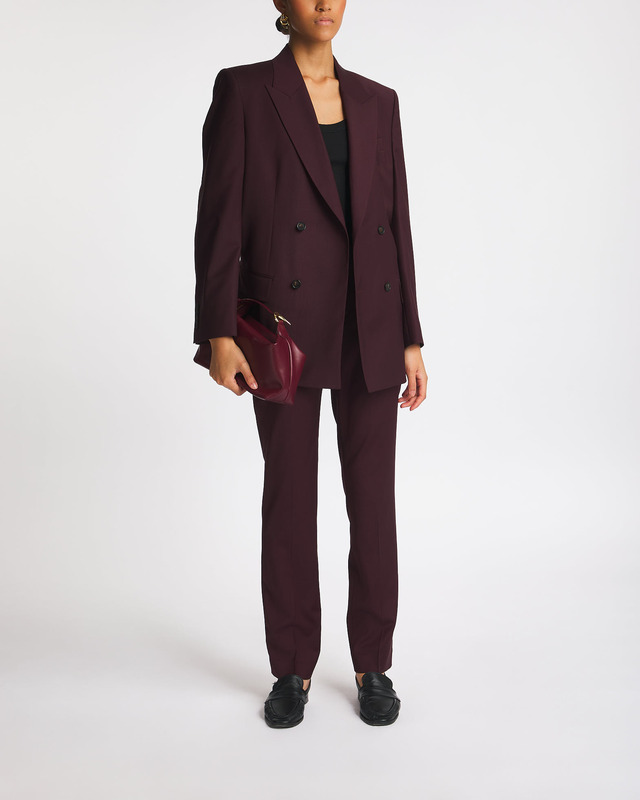 Filippa K Byxor Emma Wool  Burgundy  34