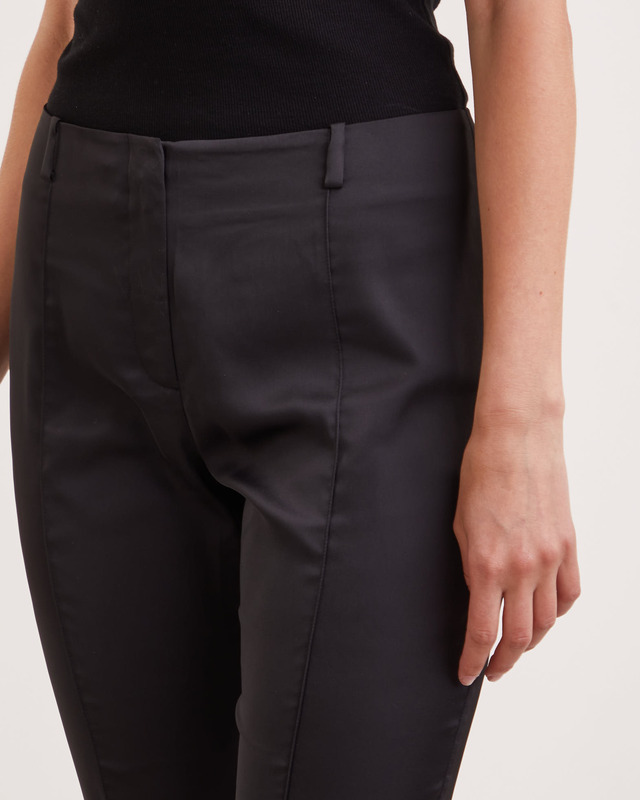 Acne Studios Trousers Suit Satin Flared Svart 40