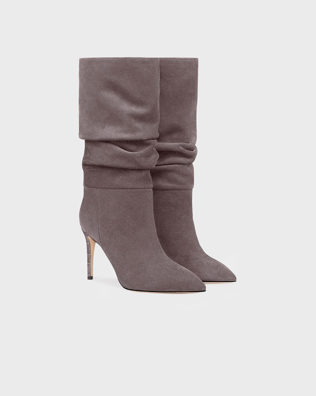 Paris Texas Boots Slouchy 85 Grå EUR 40