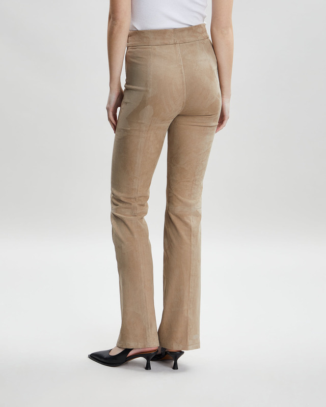 DANTE6 Trousers D6Dollman Suede Flared Sand 1 (XS)