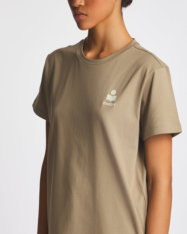 Isabel Marant Étoile T-Shirt Aby Khaki XS