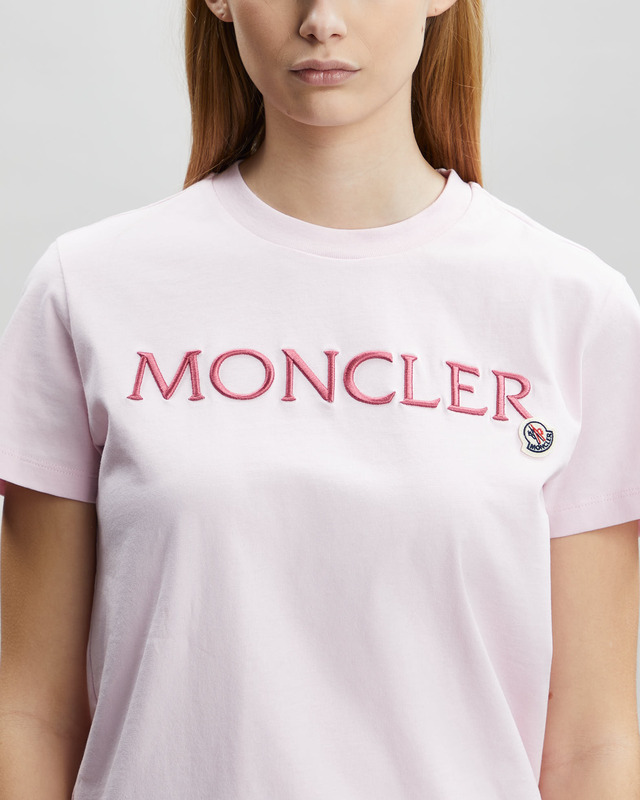 Moncler T-Shirt Maglia Maniche Corte Light pink L