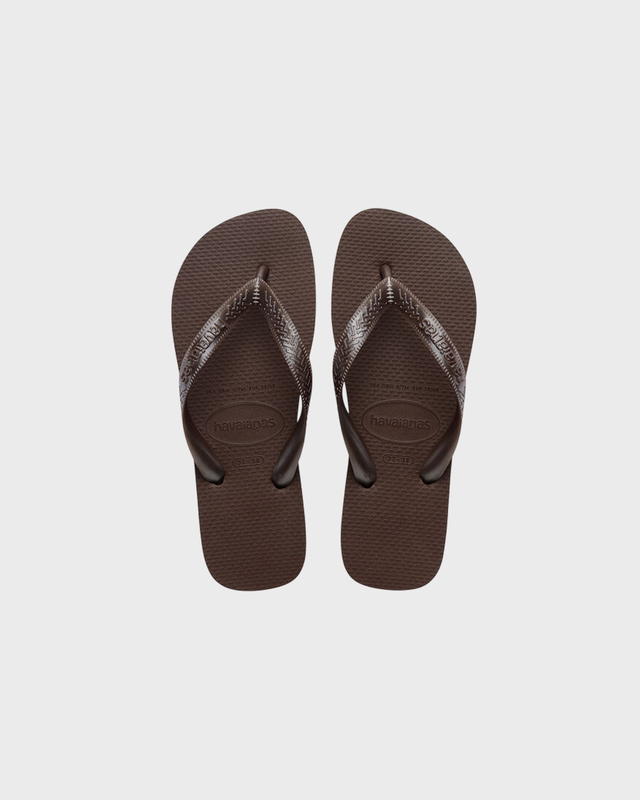 Flip-Flops Hav Top Tiras Mörkbrun