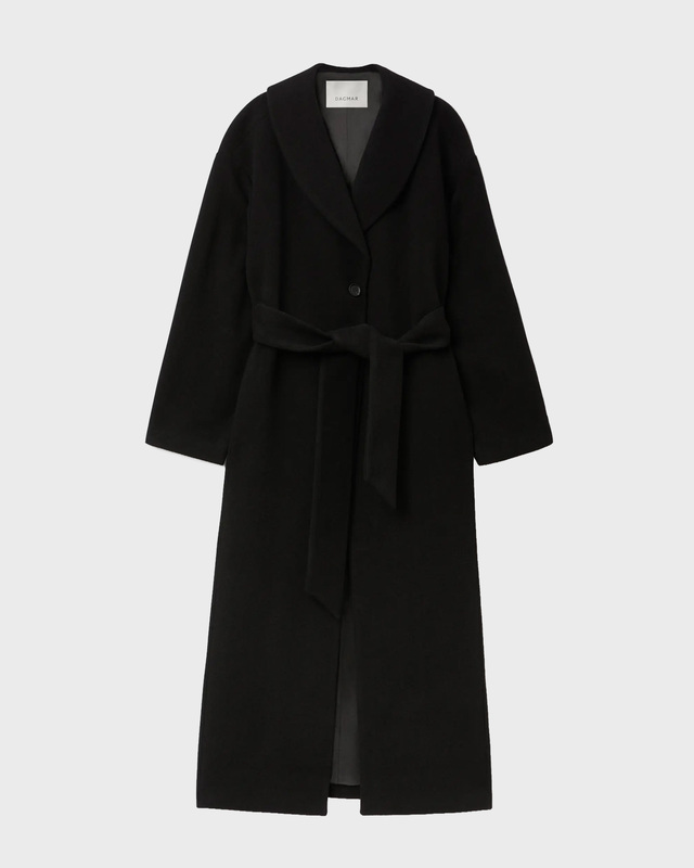 Kappa Wool Robe Black