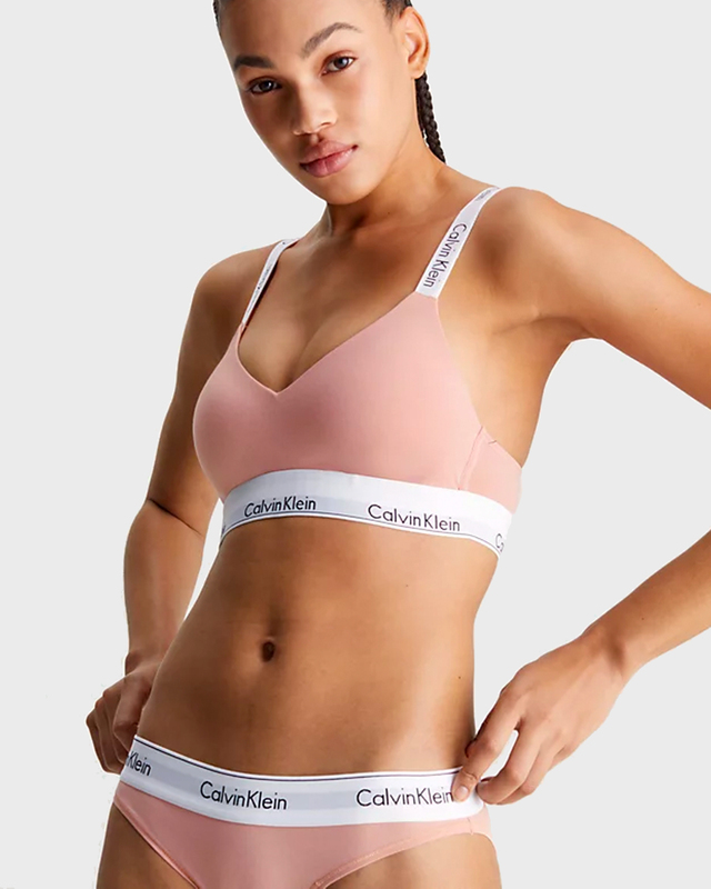 Buy Calvin Klein Underwear Women Peach Seamless Lightly Lined