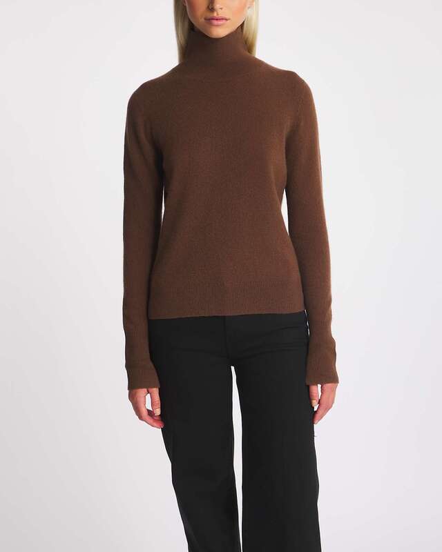 JOSEPH Light Pure Cashmere High Neck Jumper Grön S